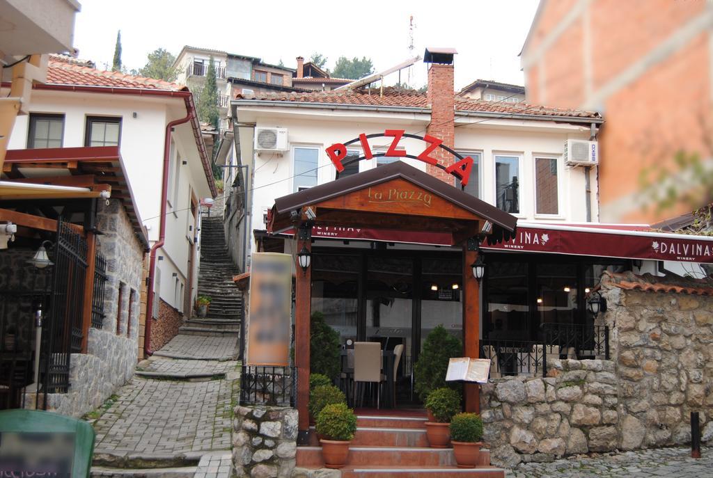 La Piazza Appartamento Ohrid Esterno foto