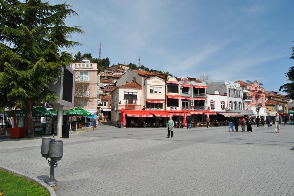La Piazza Appartamento Ohrid Esterno foto